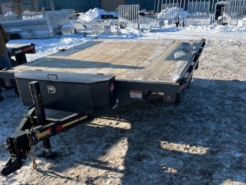 Cargo, Utility Trailers  2026 Miska 10' Tandem Axle Flatbed Trailer Photo